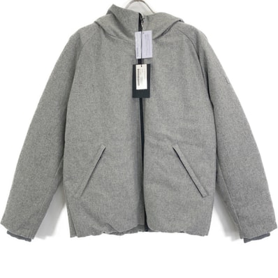 タトラス MTKE23A4236-D 23AW ライトグレー ZANOOL ザノール フーデッドダウンジャケット 04