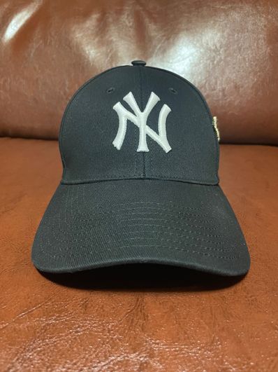 GUCCI x NY Yankees Baseball Cap Butterfly Embroidery "Black"