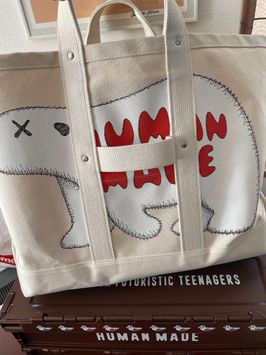 HUMAN MADE ヒューマンメイド TOTE KAWS sサイズ | angeloawards.com