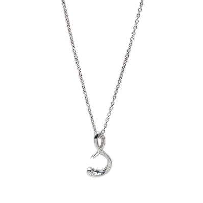 TIFFANY&Co. ティファニー レター S イニシャル ネックレス
ペンダント エルサペレッティ SV925 シルバー 新品仕上済 レディース
【中古】