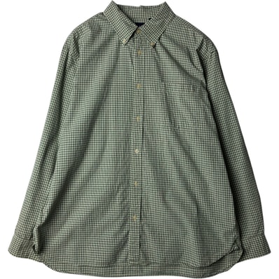古着 ~00年代 ギャップ GAP 長袖 ボタンダウンチェックシャツ メンズXL相当/eaa626406