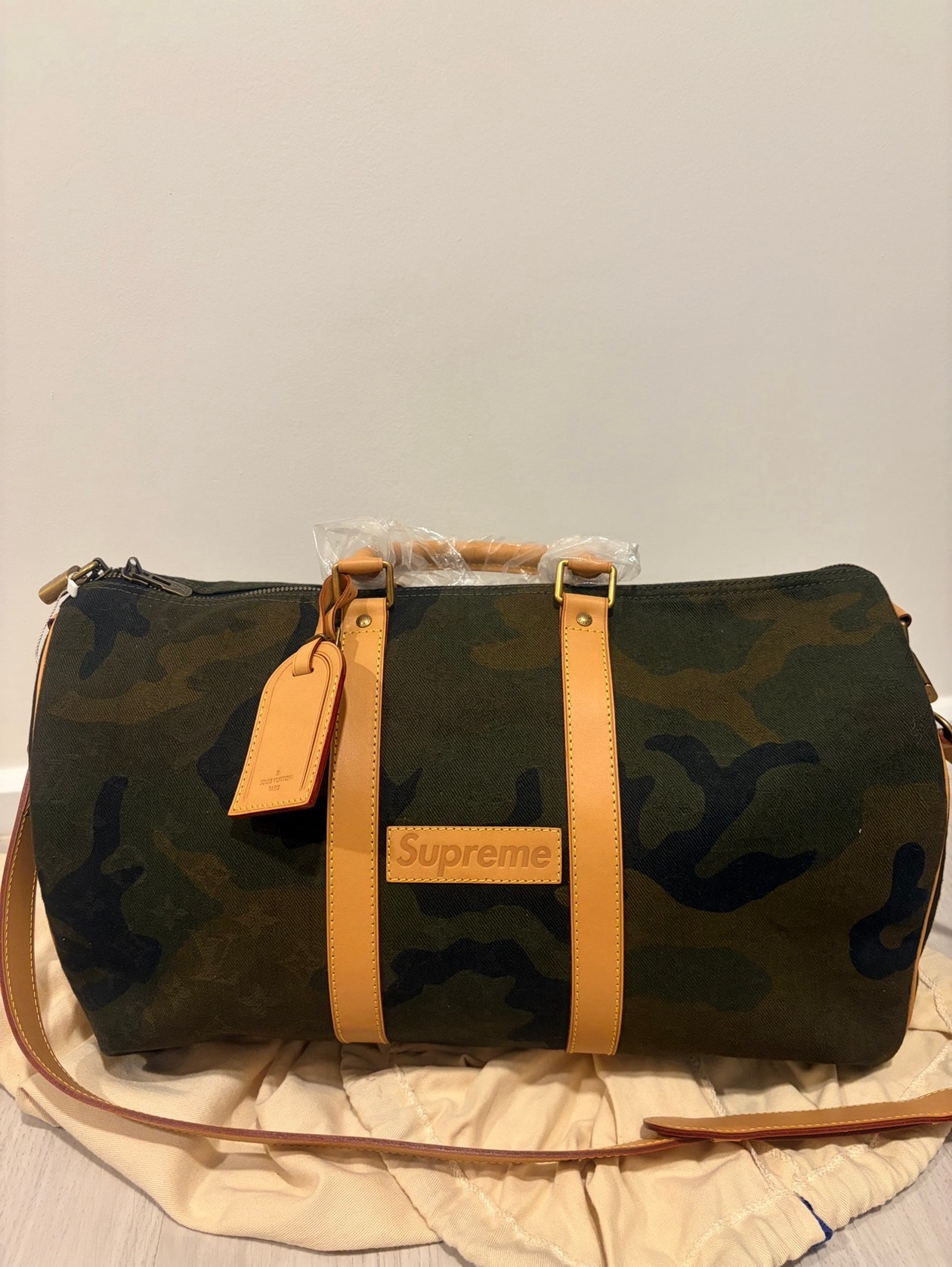 Supreme / Louis Vuitton Keepall 45B "Camo"