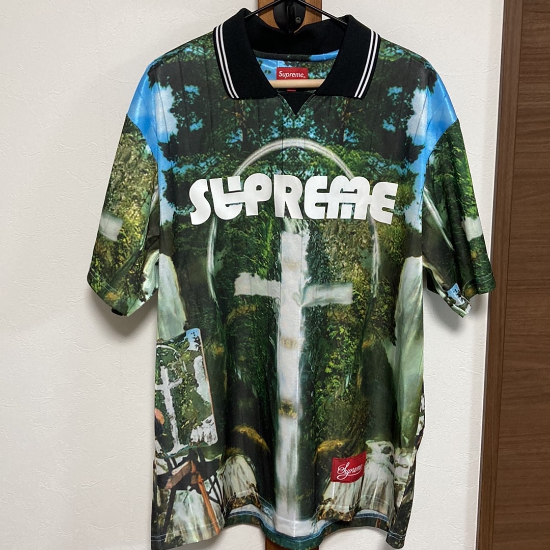 Supreme Tadanori Yokoo/Supreme Soccer Jersey "Green"