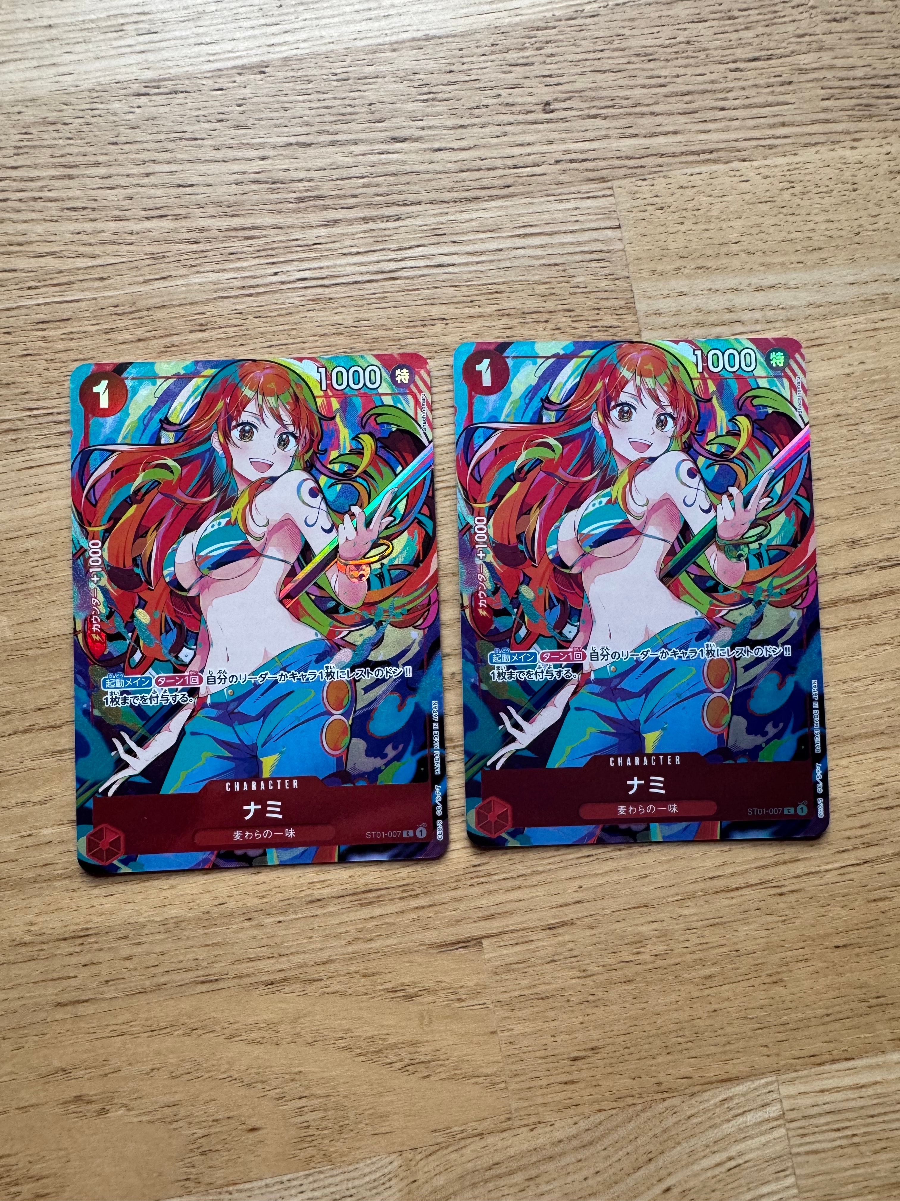 状態A】ナミ C [ST01-007](プレミアムブースター「ONE PIECE CARD THE