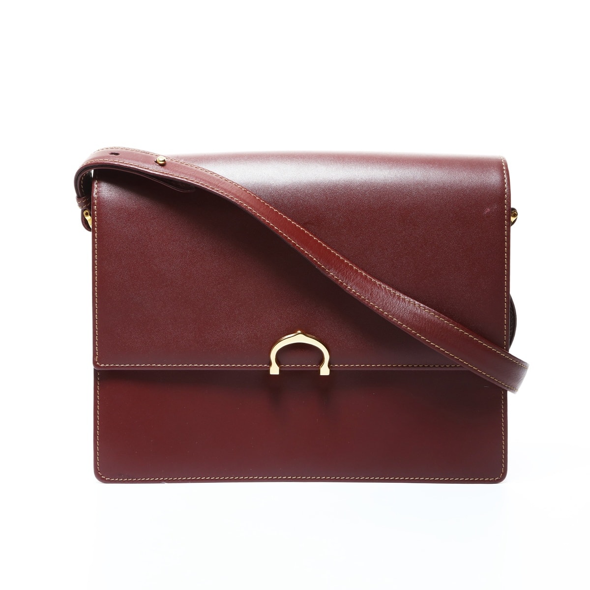 カルティエ CARTIER マスト ドゥ ショルダーバッグ【中古】