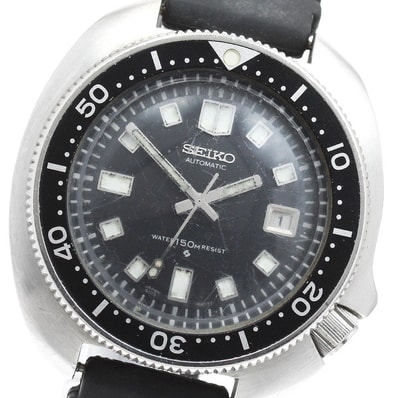 セイコー セカンド ダイバー デイト 6105-8110 メンズ 【中古】