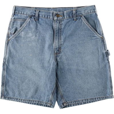 古着 カーハート Carhartt デニムペインターショーツ ショートパンツ メンズw36相当/eaa653332