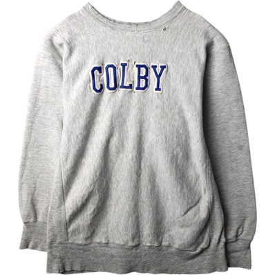 古着 90年代 チャンピオン リバースウィーブ トリコタグ カレッジスウェットシャツトレーナー USA製 メンズXL相当 ヴィンテージ/eaa635725