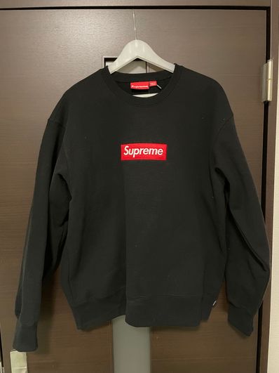 Supreme Box Logo Crewneck "Black" (22FW)