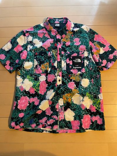 Supreme x The North Face Trekking S/S Shirt "Flowers"