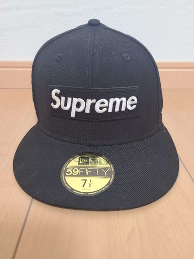Supreme World Famous Box Logo New Era® "Black"