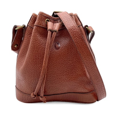 RALPH LAUREN ラルフローレン バケット 巾着 ショルダーバッグ
ヴィンテージ オールド レザー ブラウン レディース
【中古】