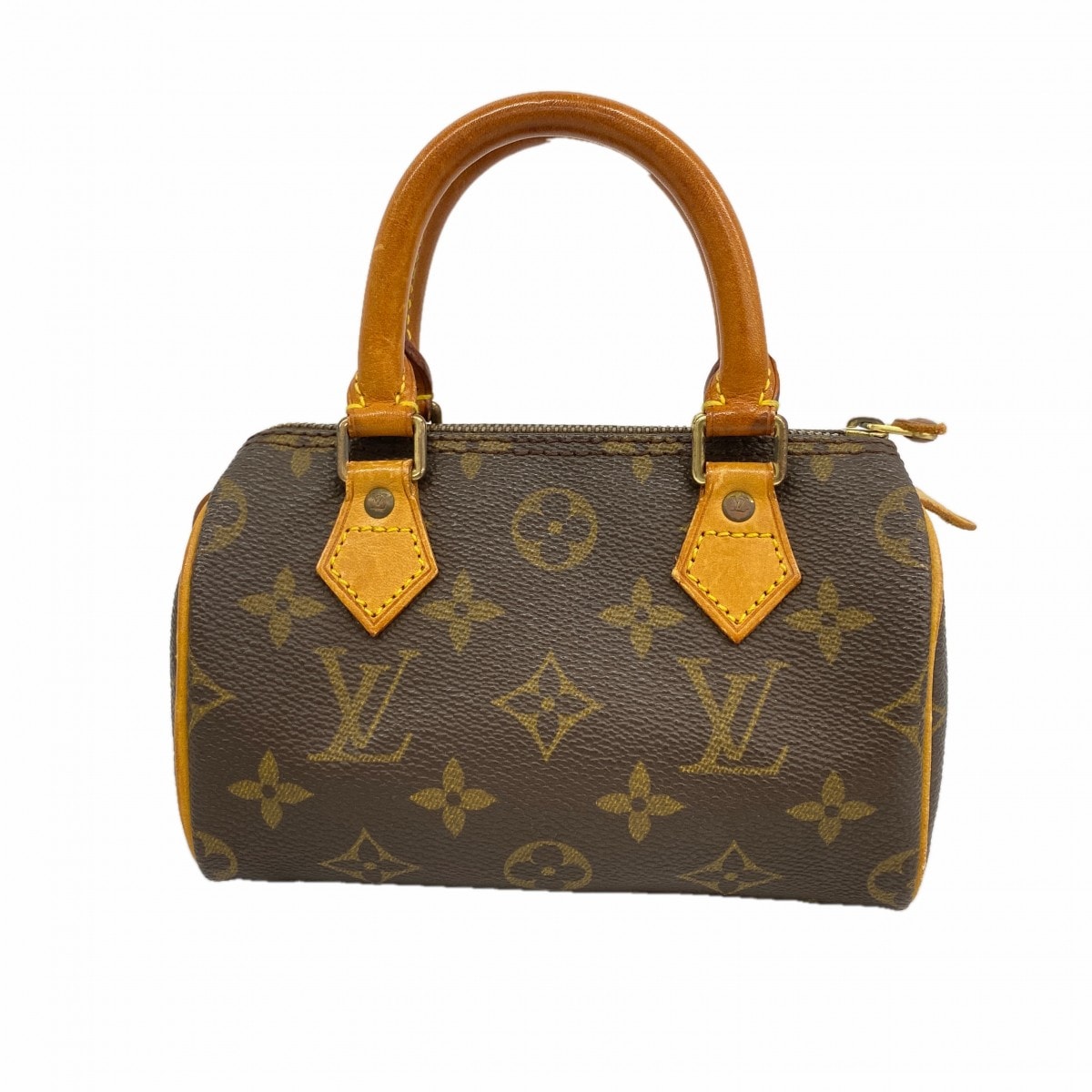 ★最終価格★SALE【6cd5777】ルイヴィトン ハンドバッグ モノグラム ミニスピーディ M41534 ブラウン【中古】レディース
