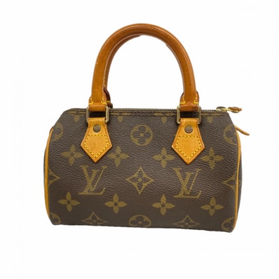 ★最終価格★SALE【6cd5777】ルイヴィトン ハンドバッグ モノグラム ミニスピーディ M41534 ブラウン【中古】レディース