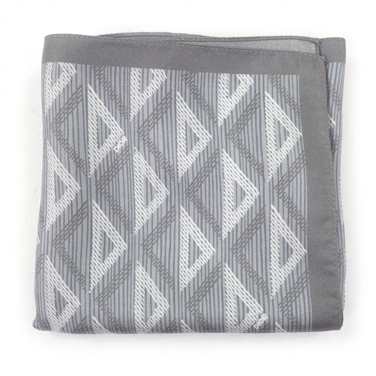 未使用品 ディオール オム ハンカチ グレー メンズ 31B1060A0786