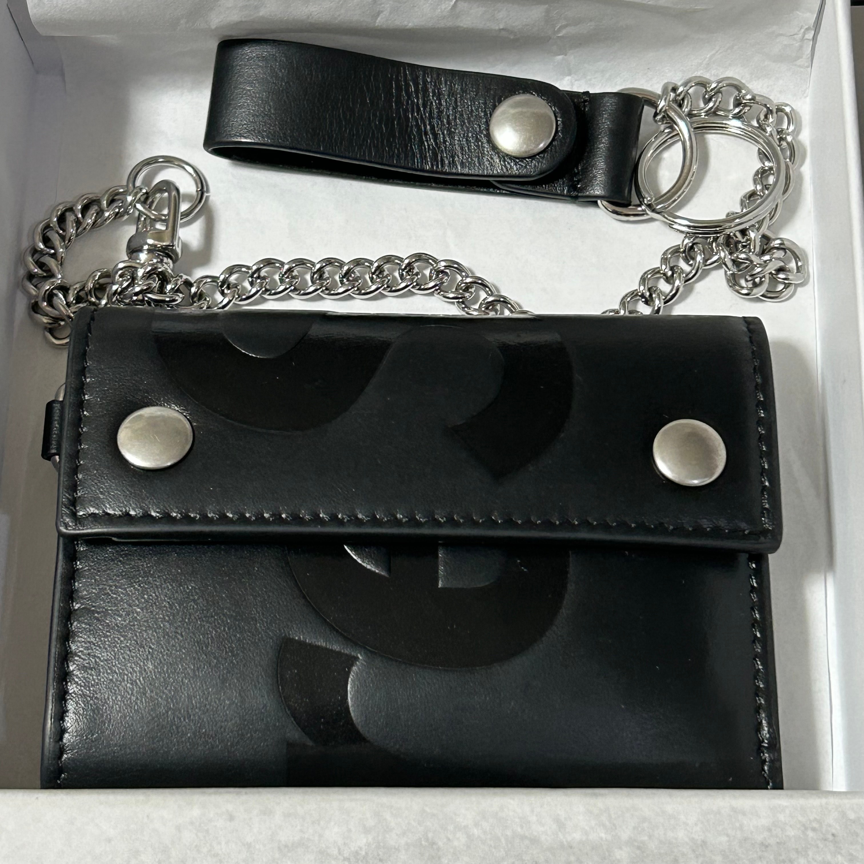 Supreme Leather Chain Wallet (25FW) 