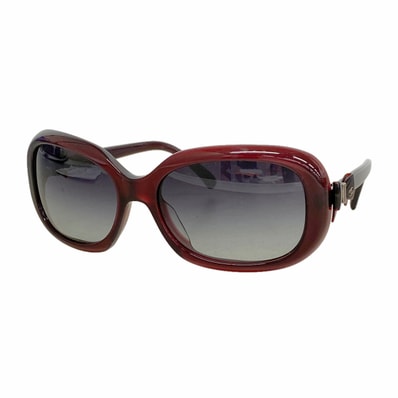 【6hb1246】シャネル サングラス 5170-A プラスチック ブラウン シルバー金具【中古】レディース