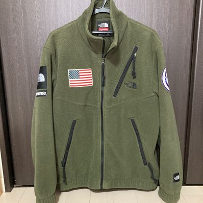 Supreme x The North Face Polartec Fleece Jacket "Olive"
