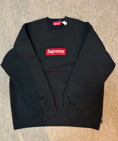 Supreme Box Logo Crewneck "Black" (22FW)