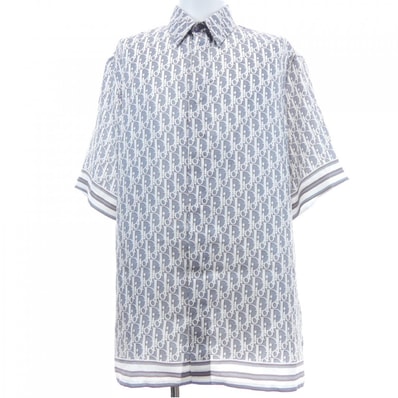 ディオール DIOR ディオールオブリークオーガニックシルクツイル OBLIQUE 193C545A4751 S/Sシャツ