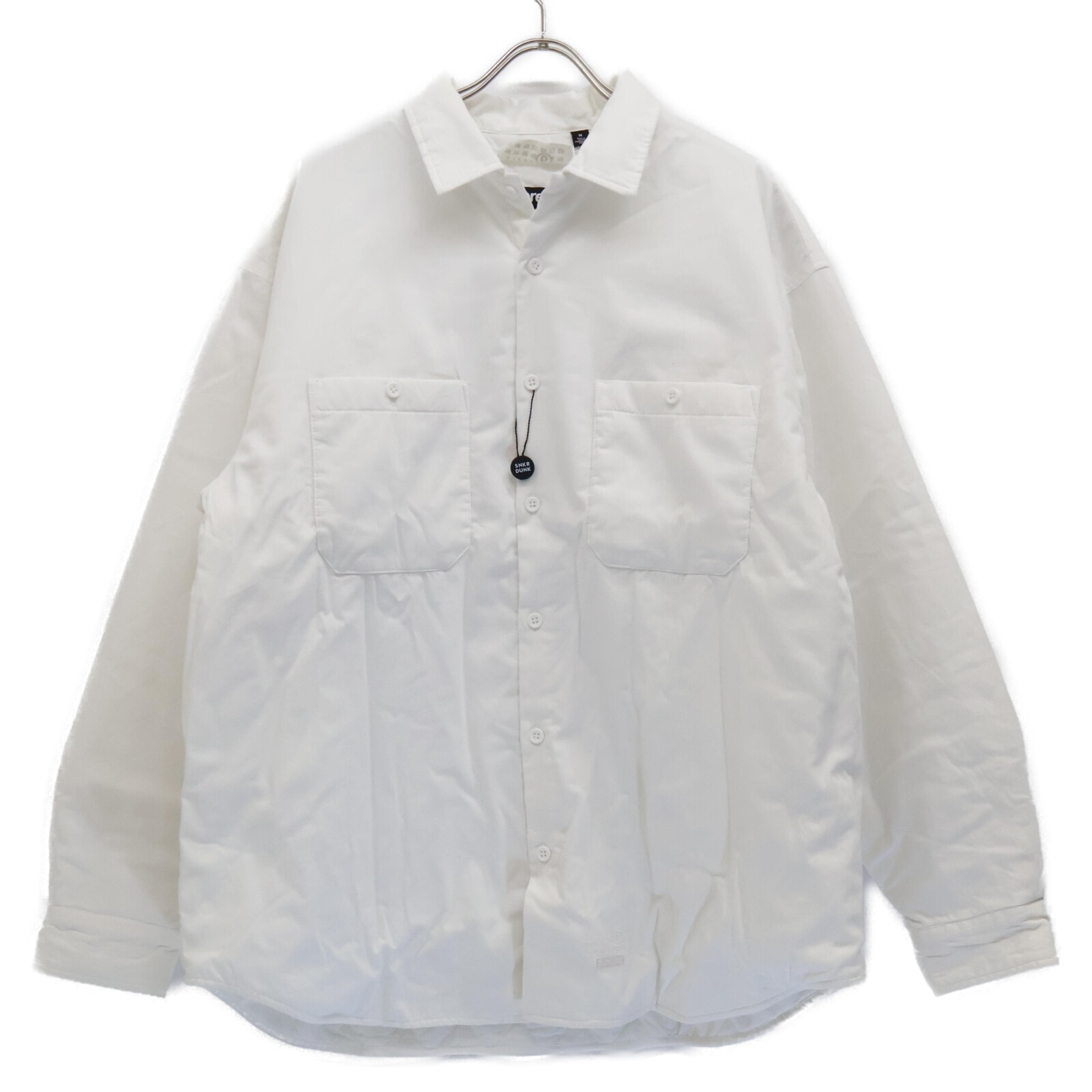 シュプリーム 美品 ×MM6 24SS パデッドシャツ M