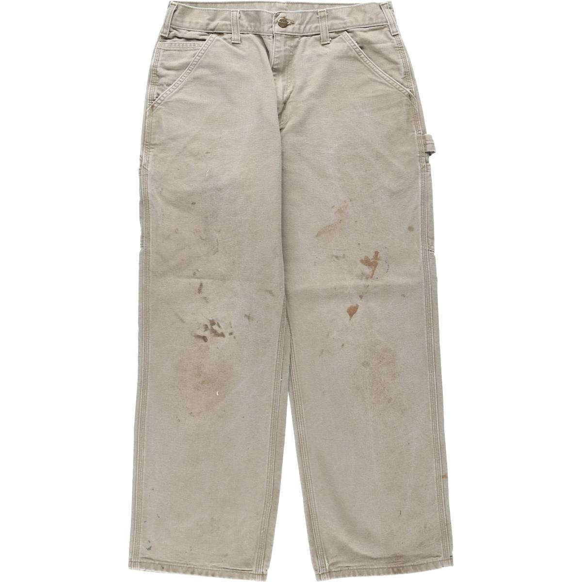 古着 カーハート Carhartt Dungaree Fit ダックペインターパンツ メンズw30相当/eaa630693