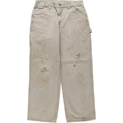 古着 カーハート Carhartt Dungaree Fit ダックペインターパンツ メンズw30相当/eaa630693