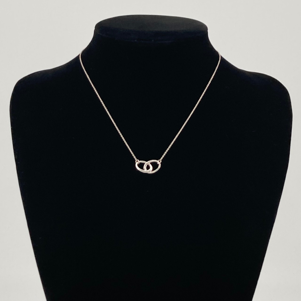 TIFFANY&Co.(ティファニー) ダブルループ エルサペレッティ Ag925 ネックレス 2.71g シルバー
