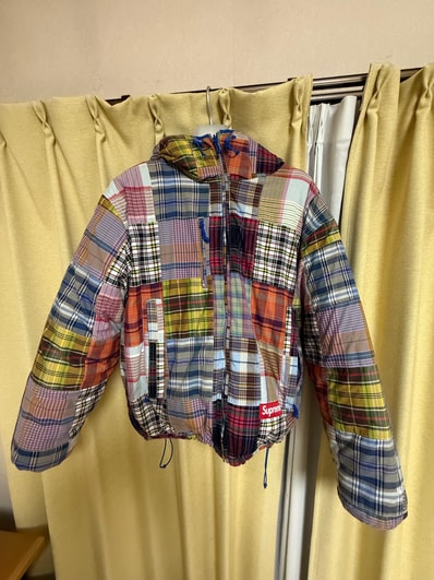 Supreme Madras Reversible Windstopper Puffer Jacket "Multi"