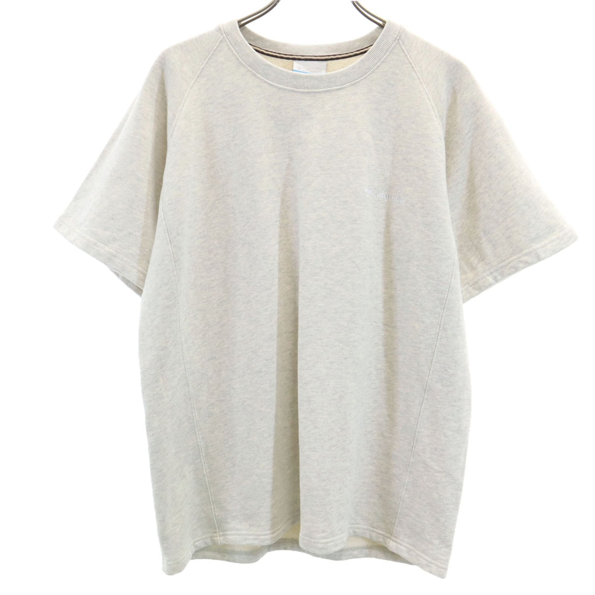 Columbia コロンビア 半袖 スウェット Tシャツ L グレー アウトドア