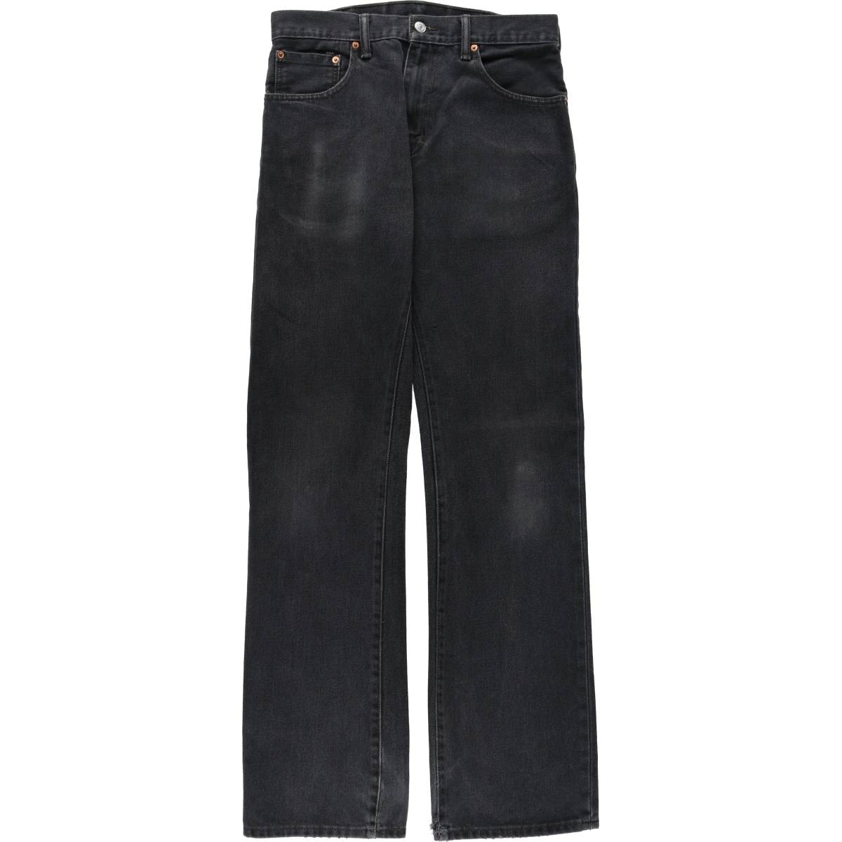 古着 リーバイス Levi's 517 ブラックデニム ブーツカットデニムパンツ メンズw32相当/rab182010