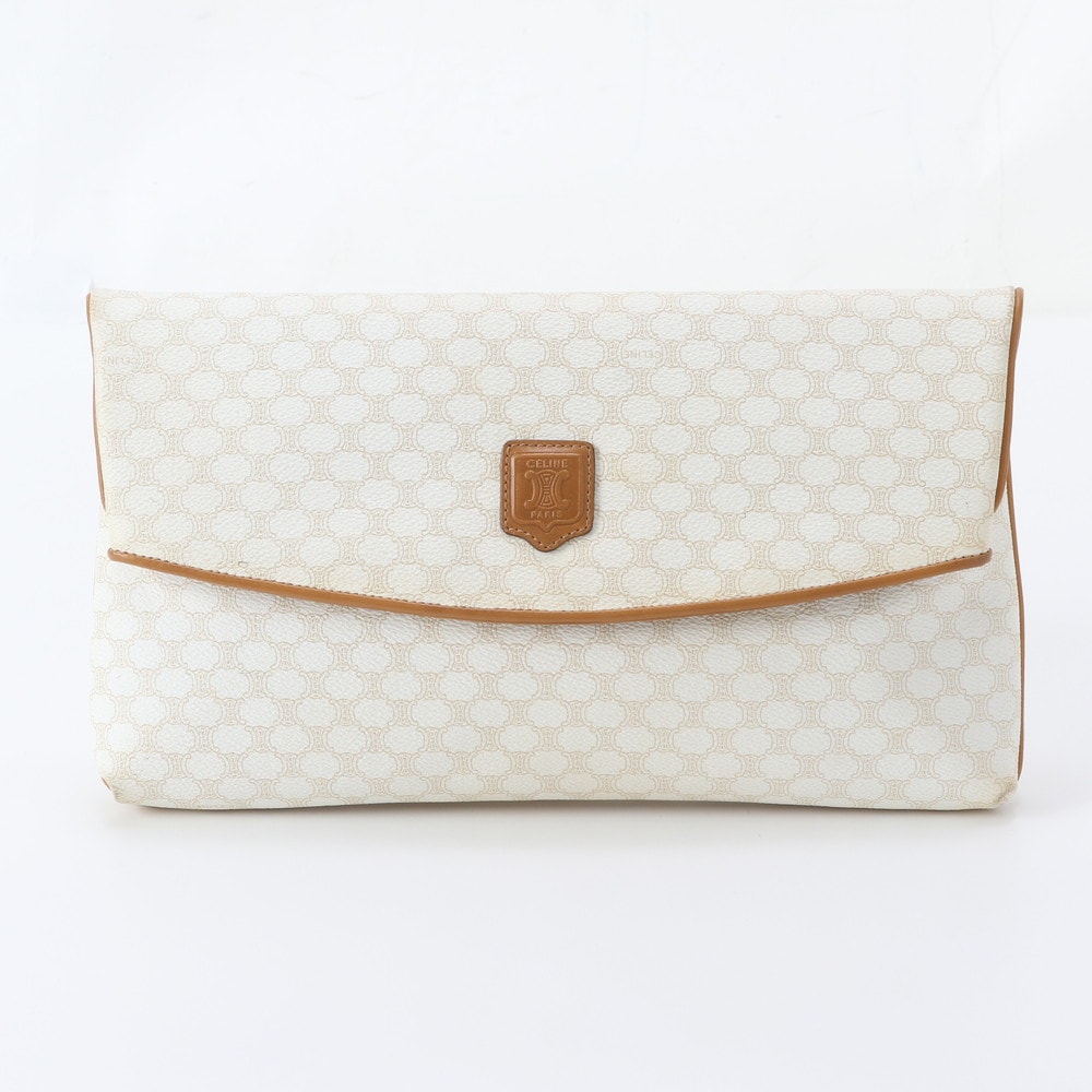 ■美品 セリーヌ マカダムクラッチ バッグ