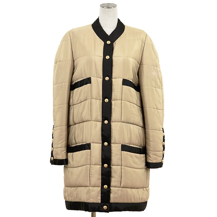 C (やや傷や汚れあり)】CHANEL シャネル ヴィンテージ ダウン C (やや傷や汚れあり)】CHANEL シャネル ヴィンテージ ダウン