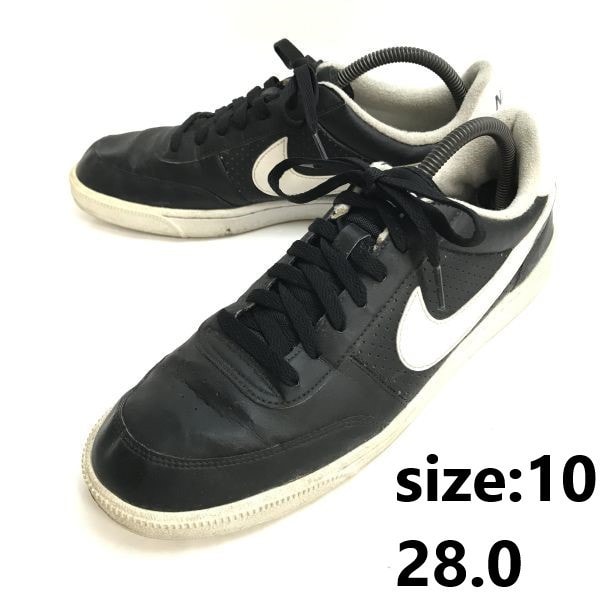 NIKE/ナイキ★GRAND TERRACE SL/ローカットスニーカー【size:10/28.0/black/黒】654495-010/leather/sneakers/Shoes/trainers◆sB-177