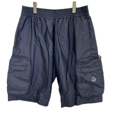 モンクレール 【×MERCEDES-BENZ BY NIGO】 24年製 ネイビー ナイロン BERMUDA/バミューダ ショートパンツ 3
