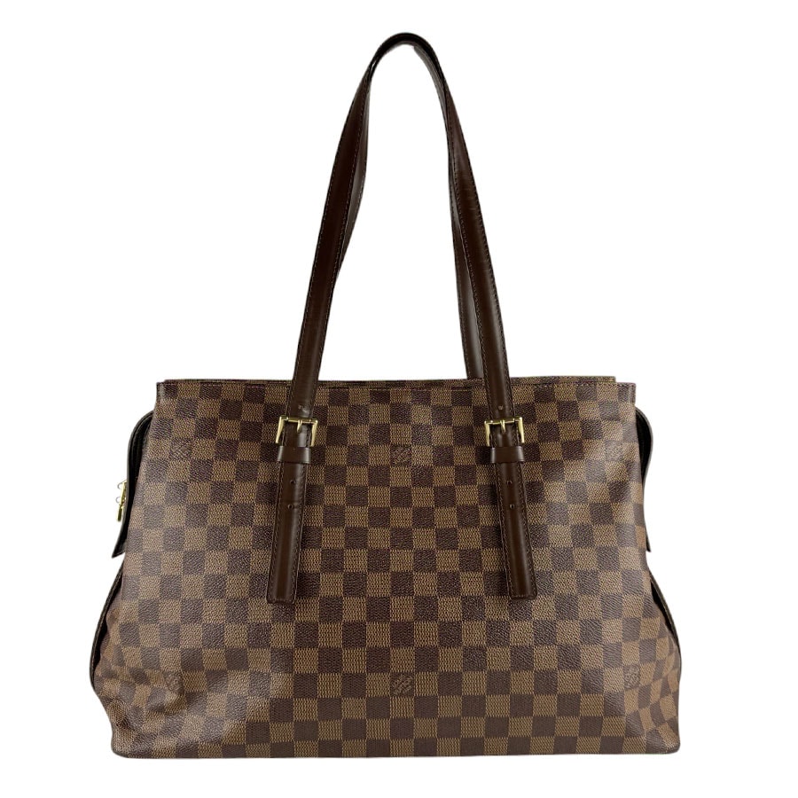ルイ ヴィトン LOUIS VUITTON ショルダーバッグ ダミエ チェルシー ダミエキャンバス エベヌ レディース N51119【中古】 z9449
