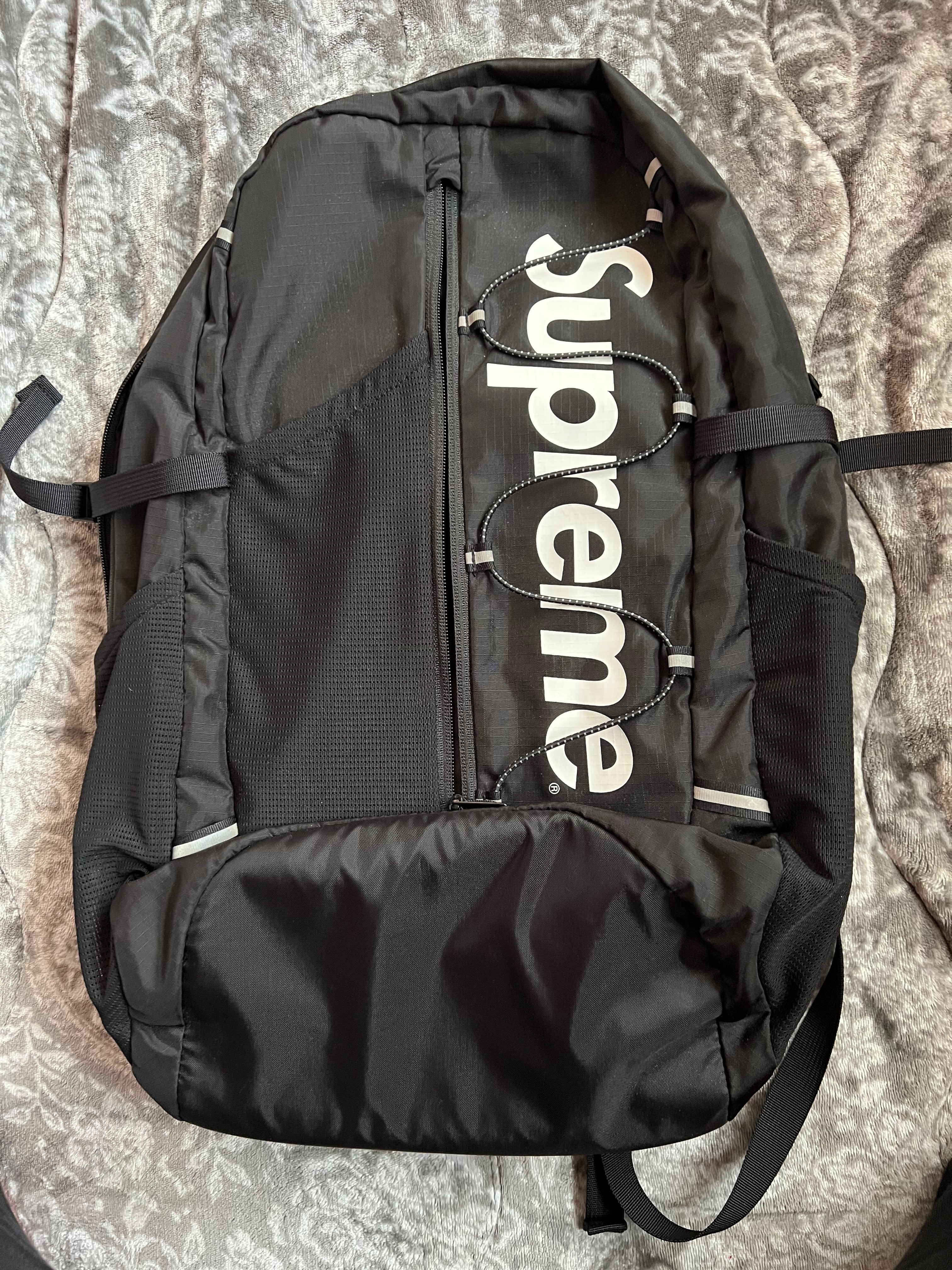 Supreme 2017SS Backpack "Black"