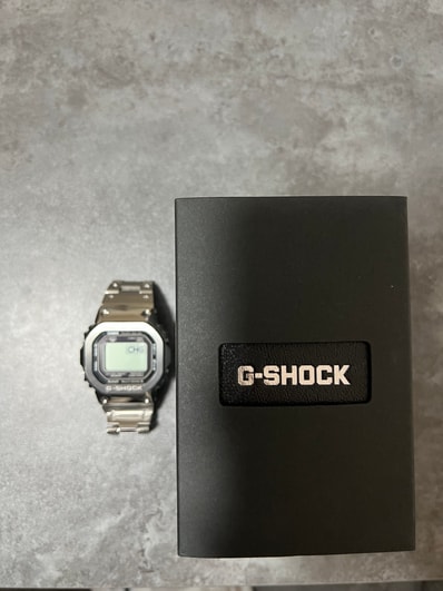 Casio G-Shock GMWB5000D-1 - 44mm in Stainless Steel