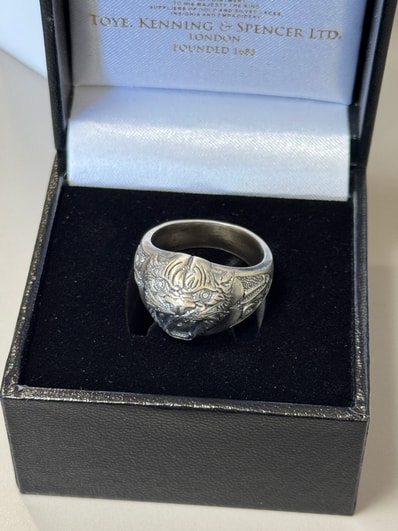 PALACE Leopard Ring "Silver"