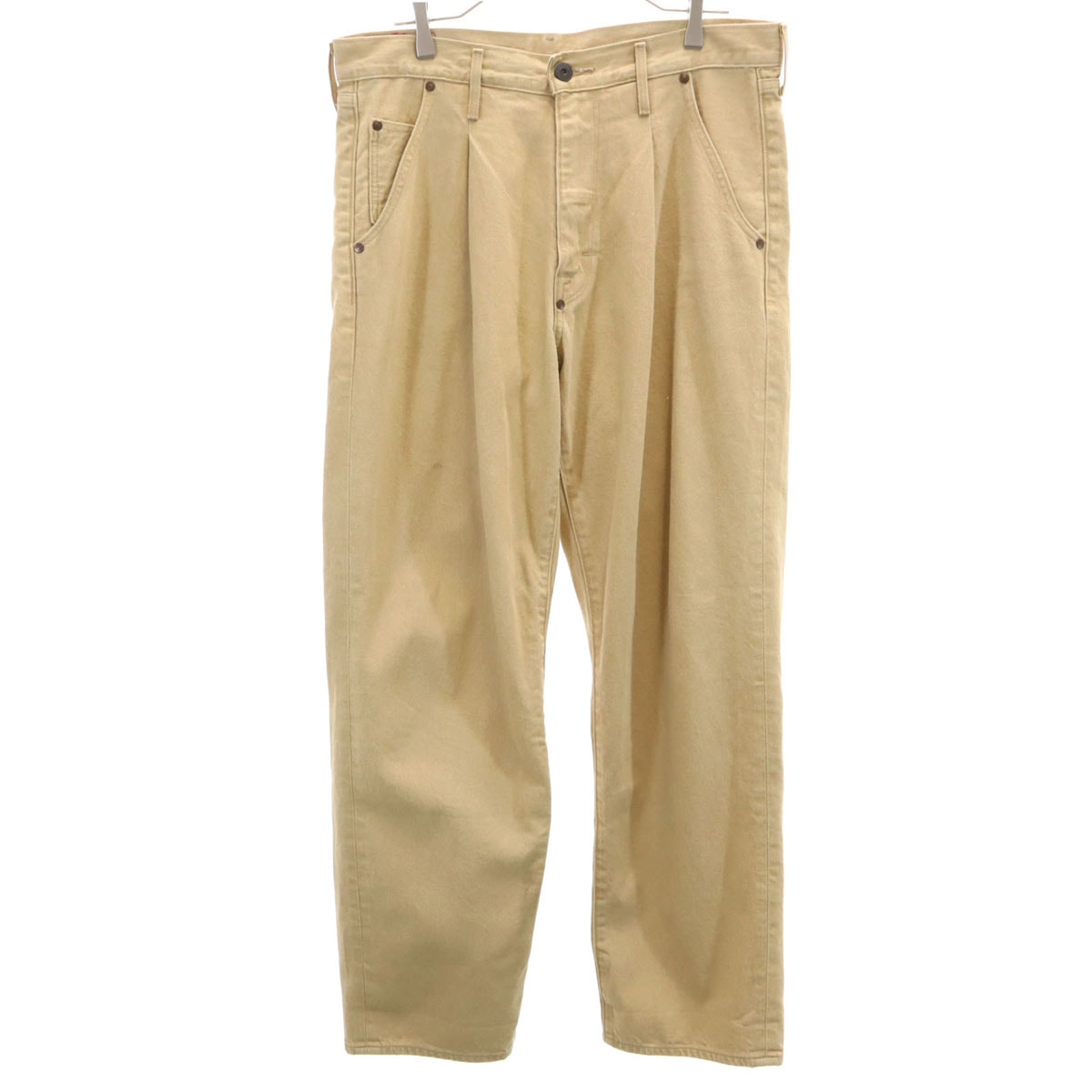 Levi's RED リーバイスレッド ルーズ テーパード トラウザー パンツ W32 ベージュ