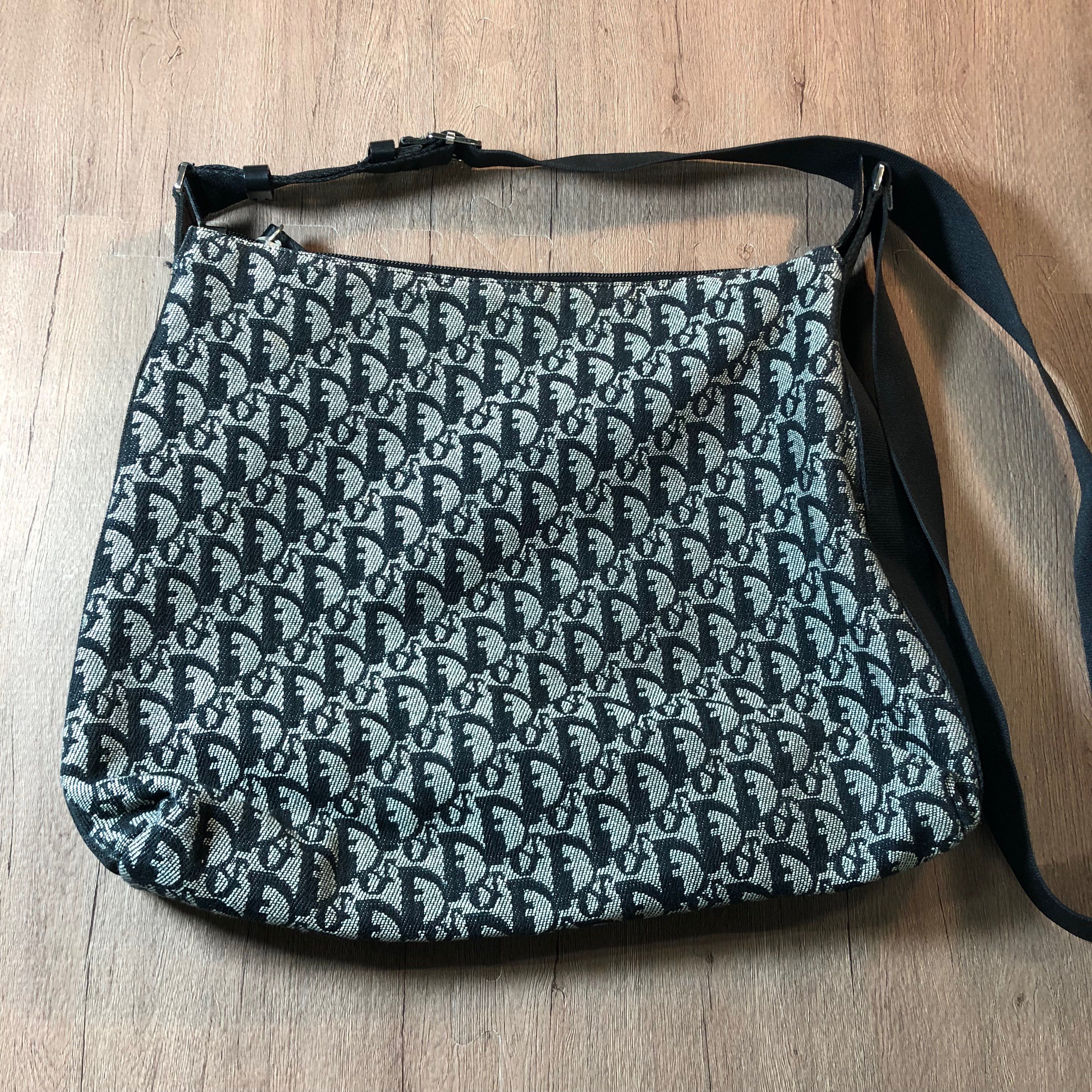 Dior Trotter Shoulder Bag "Black"