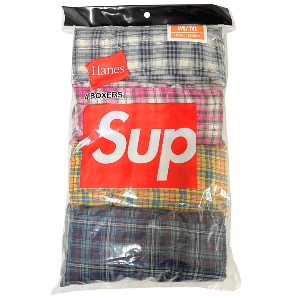 SUPREME シュプリーム 26AW HANES PLAID BOXERS (4 PACK) 45205