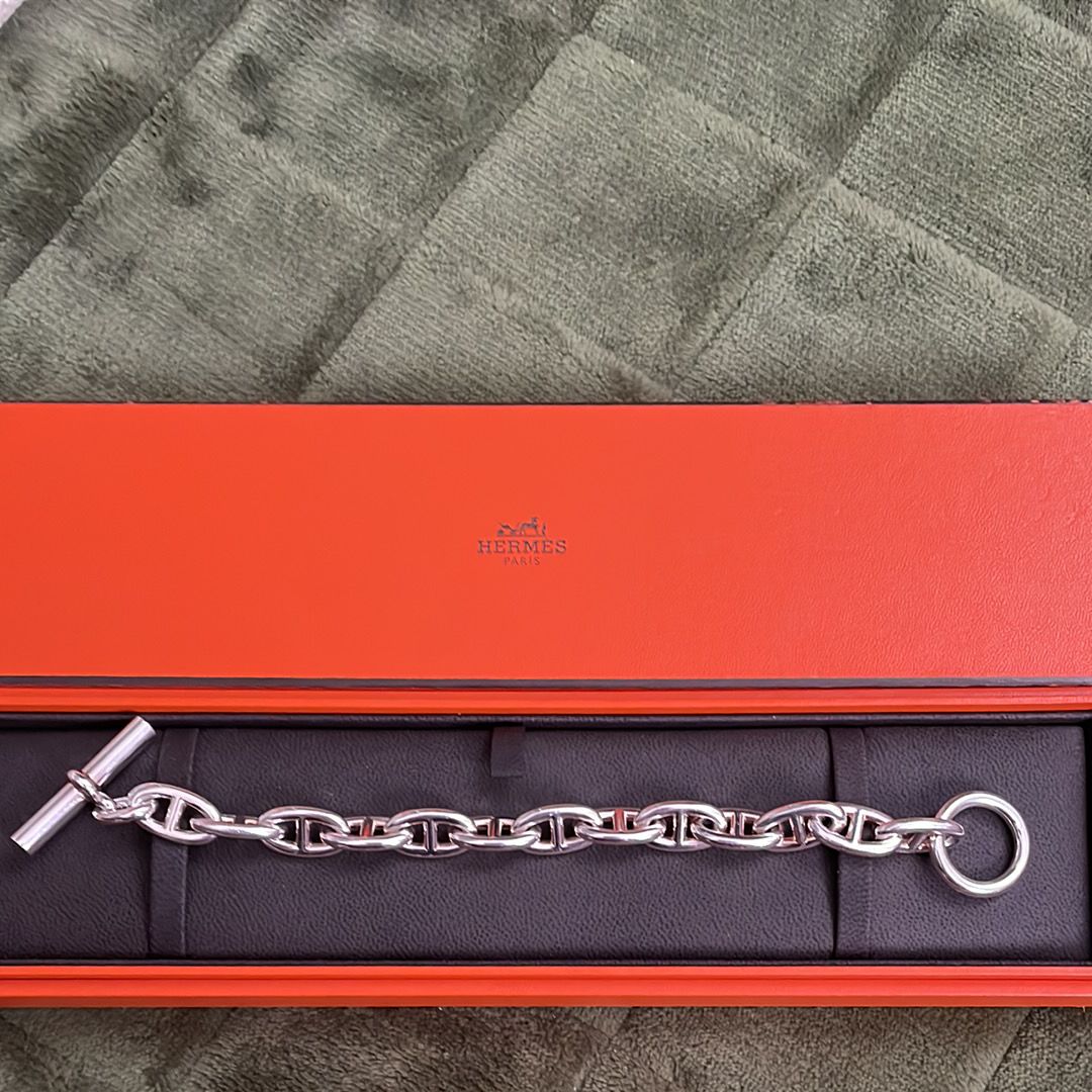 Hermes Chaine D'ancre GM Bracelet "Silver"