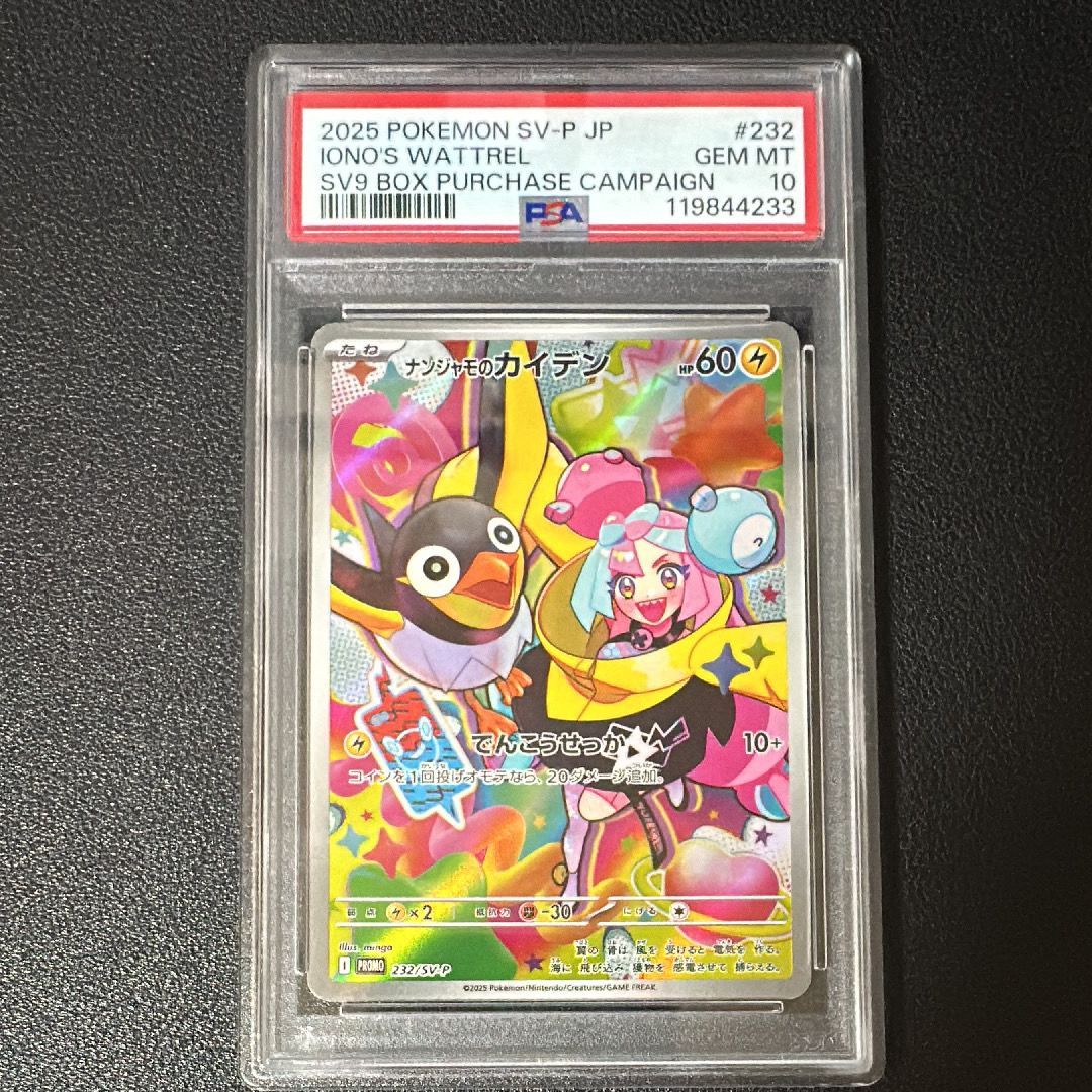 ナンジャモのカイデン P [SV-P 232](プロモーションカード「拡張パック バトルパートナーズ Box購入キャンペーン」)