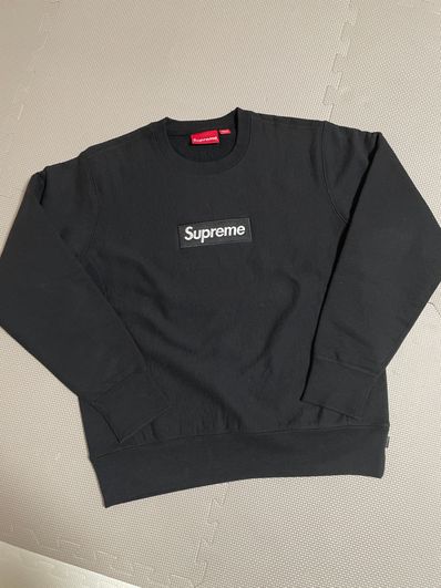 Supreme Box Logo Crewneck Sweatshirt "Black" (18FW)