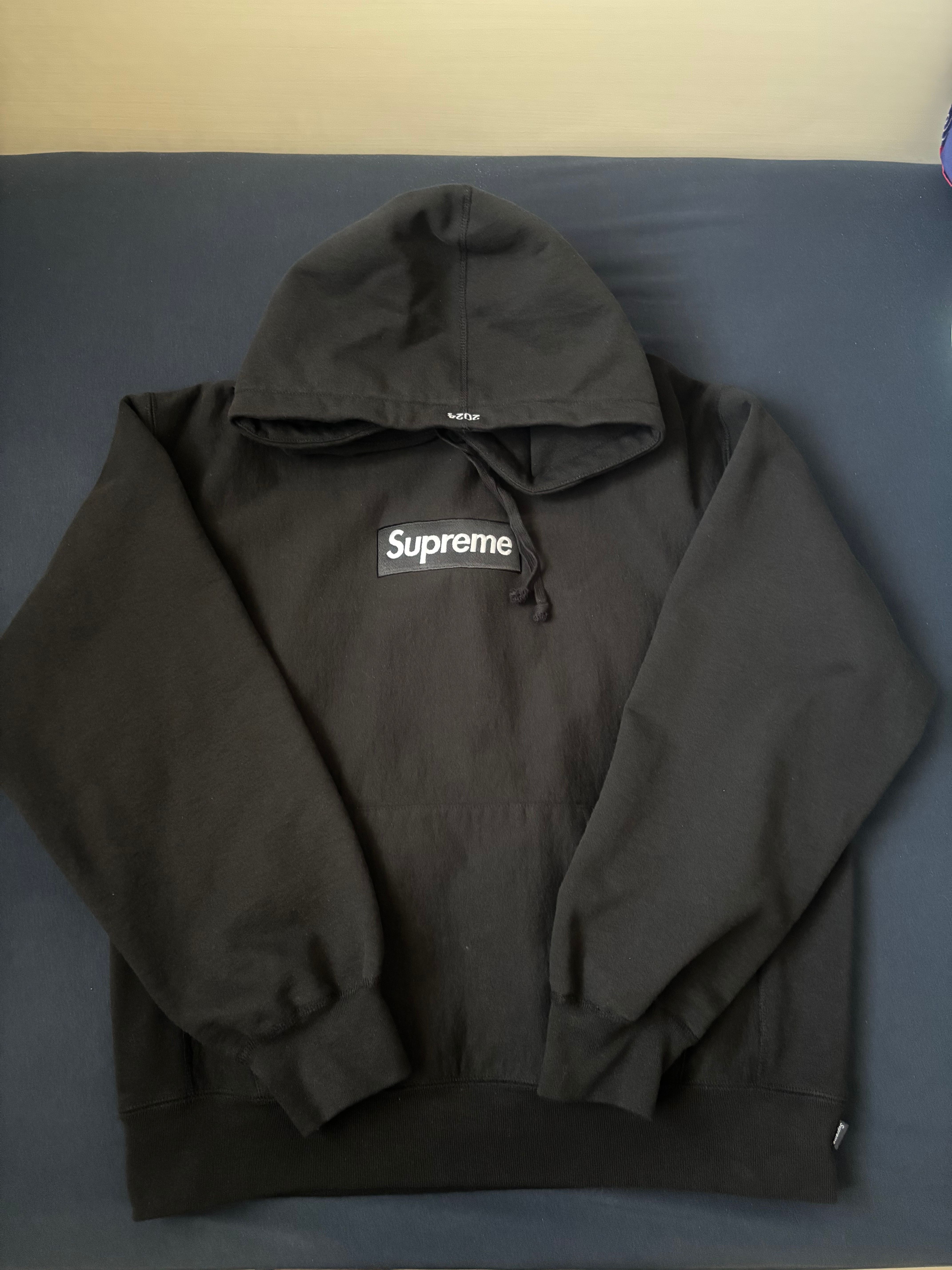 Supreme Box Logo Hooded Sweatshirt "Black" (24FW)