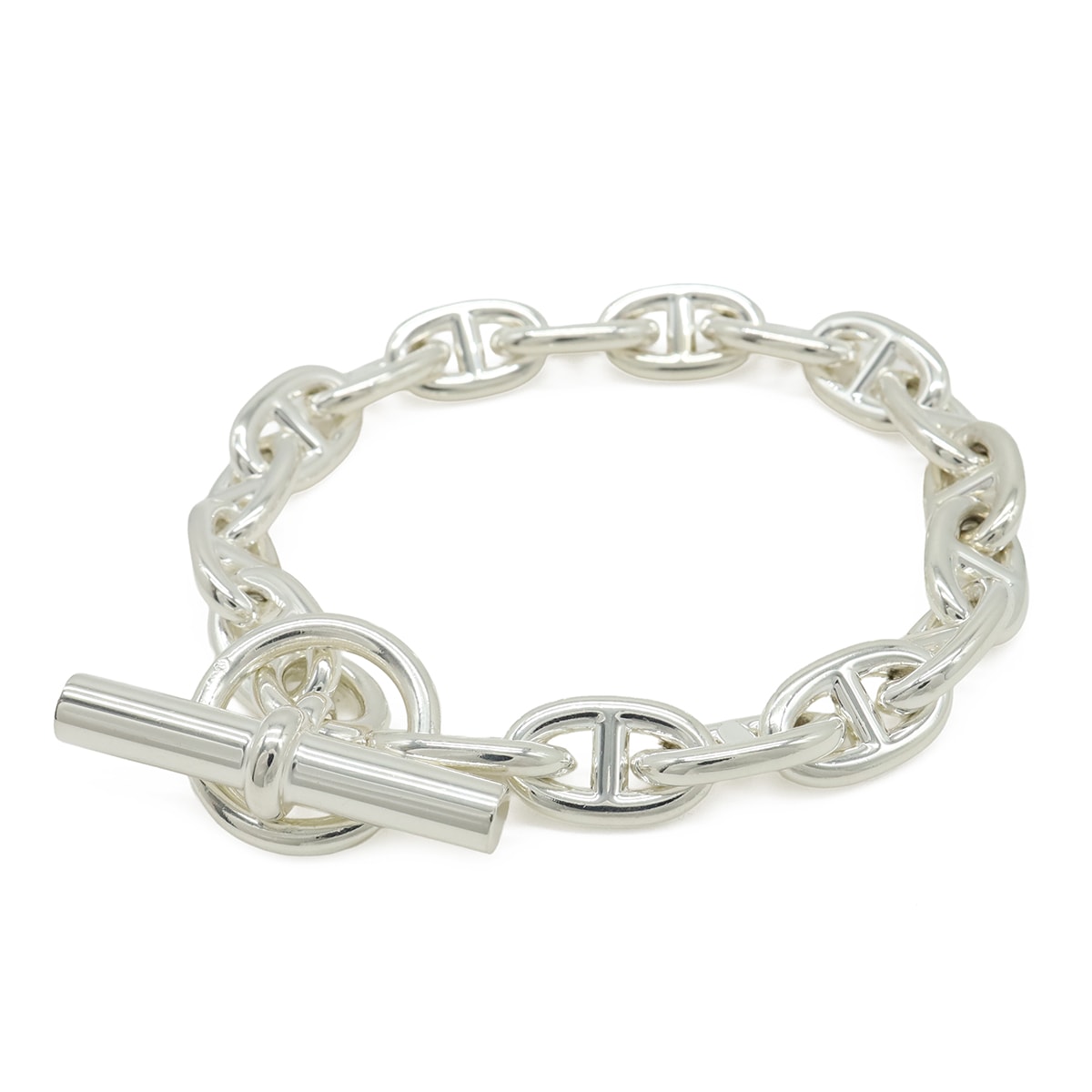 Hermes Chaine D'ancre MM Bracelet "Silver"