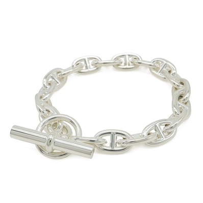 Hermes Chaine D'ancre MM Bracelet "Silver"