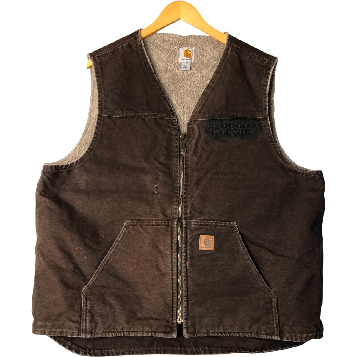 古着 カーハート Carhartt ダックベスト メンズXL相当/eaa600101