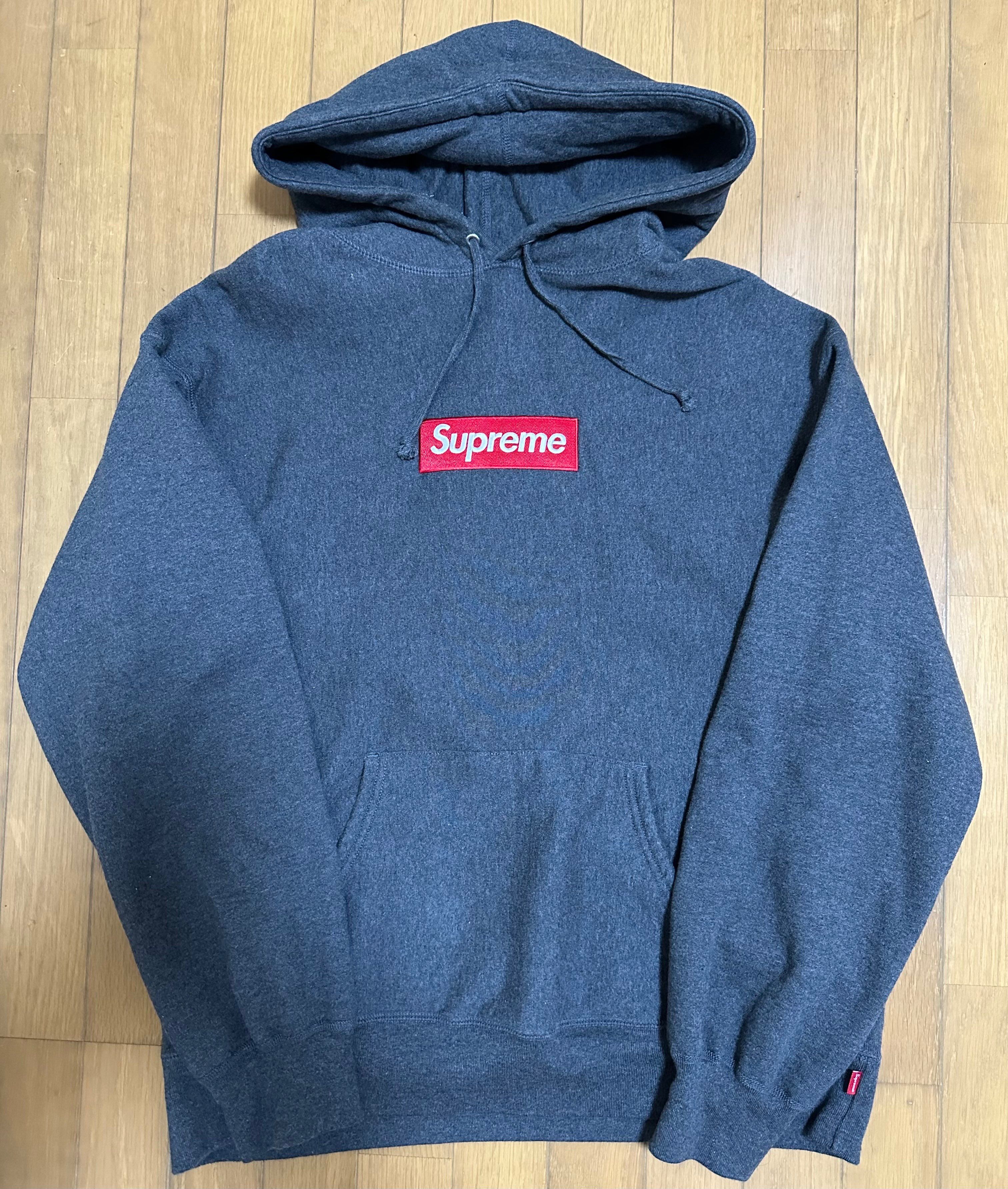 Supreme Box Logo Hooded Sweatshirt "Charcoal" (21FW)